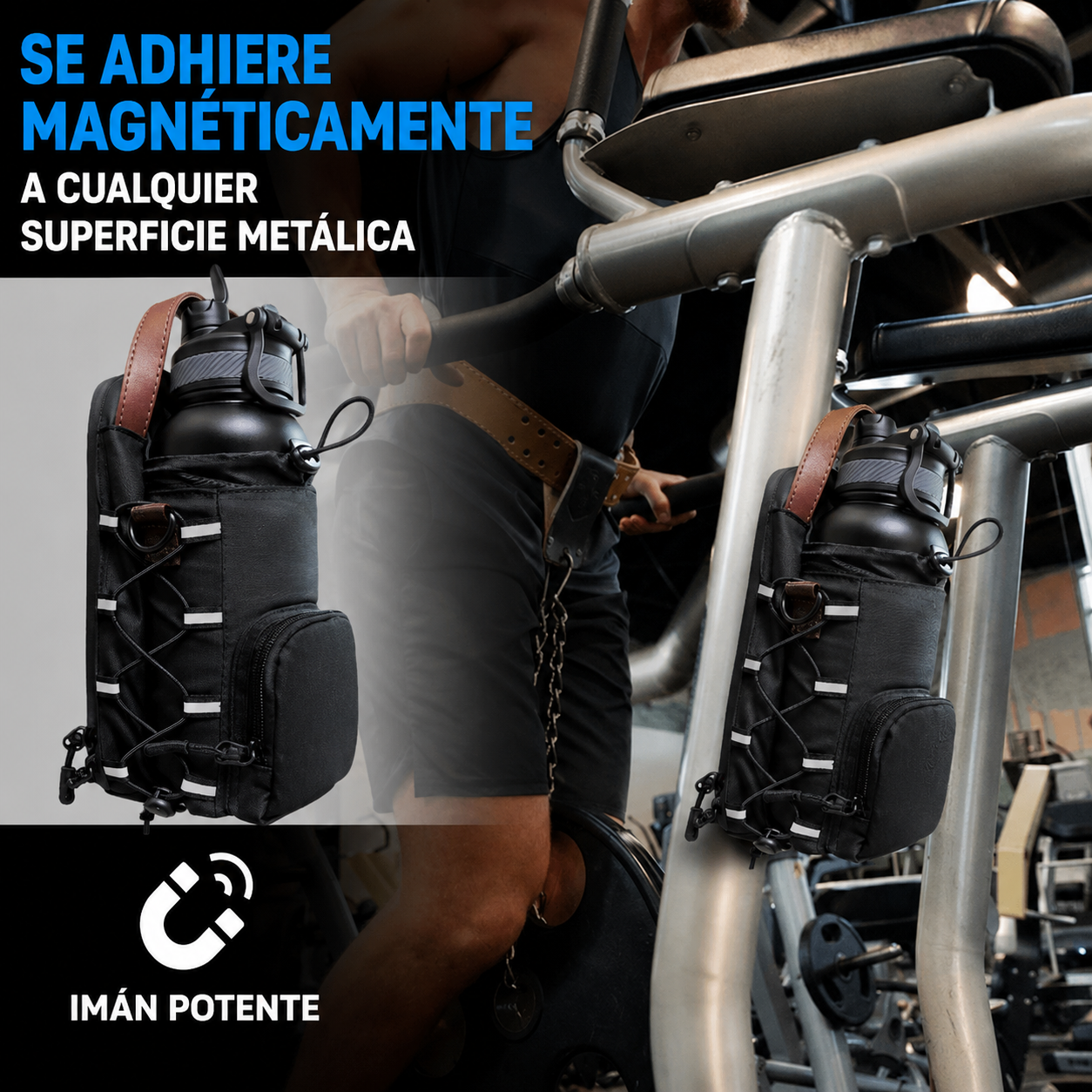 Bolsa Magnética de Gimnasio